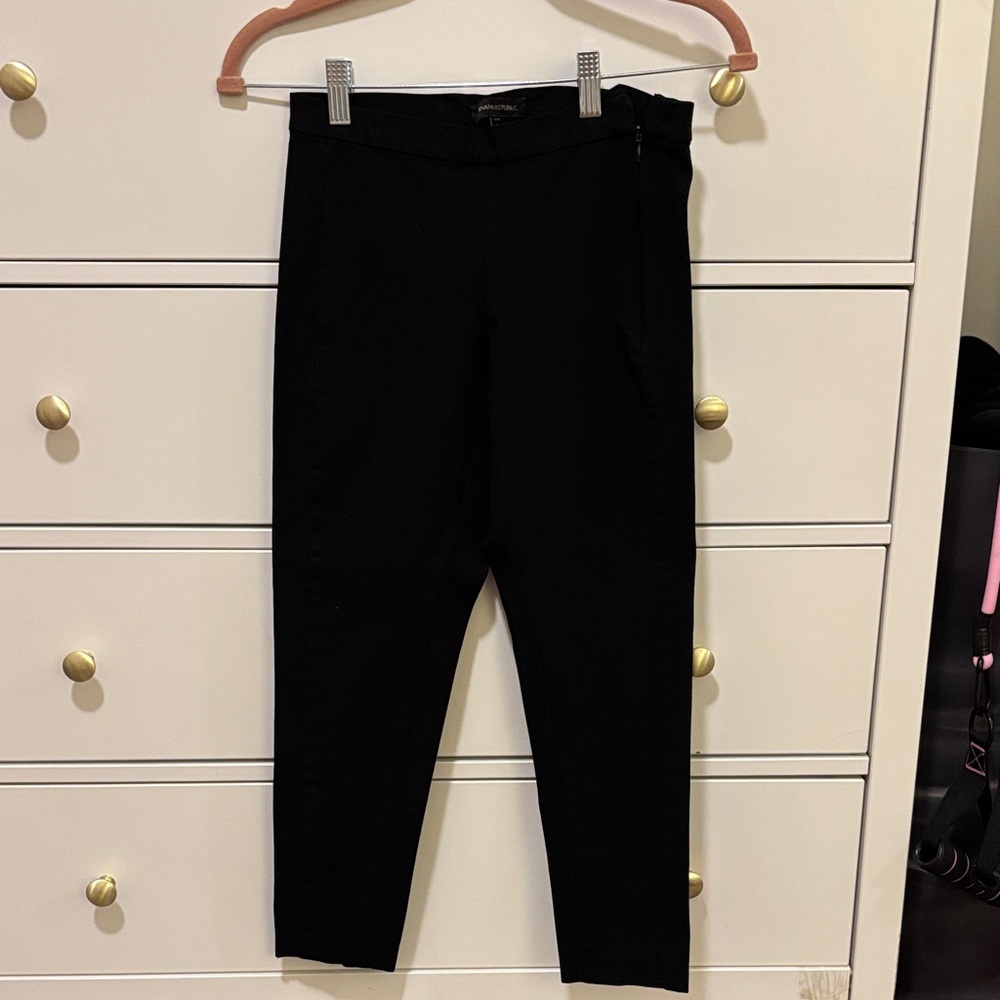 Banana Republic Devon Pants in 2 petite - Black